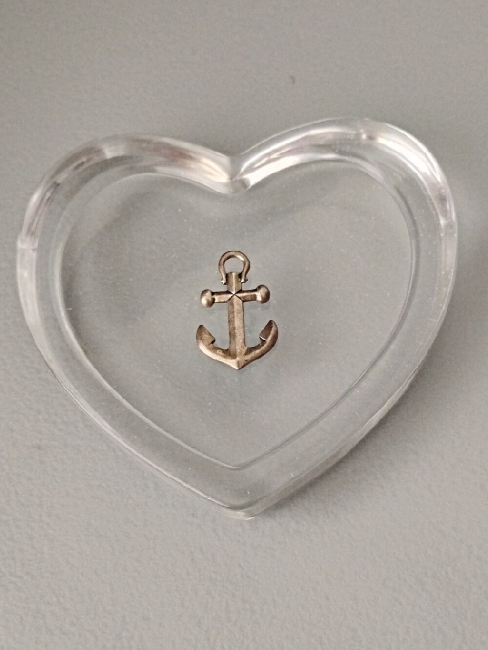 Nautical Anchor Charm Pendant in Antique Silver Tone - Picture 3 of 5